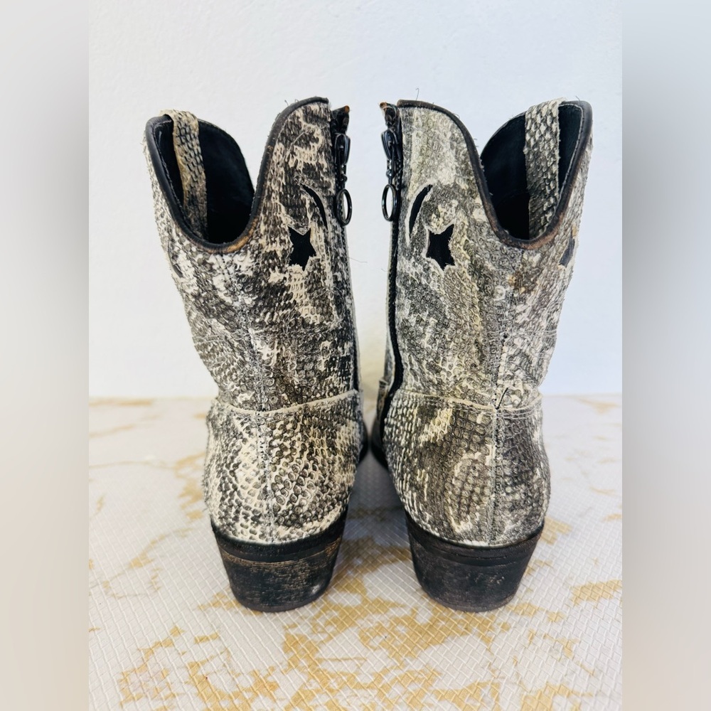 🔥🔥FINAL CLEARENCE🔥🔥 ZiGi ny Snake Western Ankle Boots - Picture 7 of 11